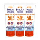 Protetor Solar SAFE SEA Contra Picadas de Água-Viva FPS 50+ 3x100ml
