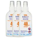 Protetor solar Safe Sea Jellyfish, bloqueador de picadas, SPF 40, 120 ml