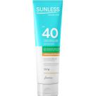 Protetor Solar Sunless FPS 40 Loção com 120g Protetor Solar Sunless FPS 40 Loção com 120g