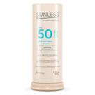 Protetor Solar Sunless Stick com Base Efeito Matte FPS 50 Cor Bronze 12g