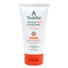 Protetor solar Toddle Prebiotic Mineral SPF 50 para crianças e bebês 50mL