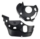 Protetor Tampas Laterais Do Motor Crf 250f Cor: Preto