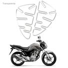 Protetor Tanque Adesivo em 3d Lateral Moto preto