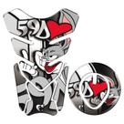 Protetor Tanque e Bocal Adesivo Moto Honda Até 2017 PERNALONGA Protetor Tanque e Bocal Adesivo Moto Honda Até 2017 PERNALONGA