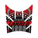Protetor tanque moto yamaha crosser lander xtz 250 vermelho