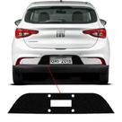 Protetor Traseiro Fundo De Placa Fiat Argo 2018 Adesivo Black