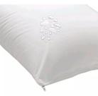 Protetor Travesseiro Impermeável com Zíper 50x70cm Branco Protetor Travesseiro Impermeável com Zíper 50x70cm Branco