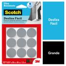 Protetor Ultraresistente Desliza Facil 3M SCOTCH Redondo Protetor Ultraresistente Desliza Facil 3M SCOTCH Redondo