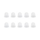 Protetores Auriculares De Silicone Para Aparelhos Auditivos De 10mm, 10 Peças, Cúpulas De