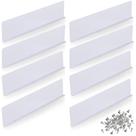 Protetores contra respingos Gutter Valley Amylove 40 x 9 x 1,5 cm - 8 unidades