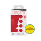Protetores de Analógico de Silicone Hyperkin para Joy-Con, Kit com 8, Neo Red
