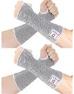 Protetores de braço Evridwear, mangas de braço resistentes a cortes, 2 pares