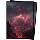 Protetores de Cartas 104 Unidades Premium Fosco 66x91 mm Arte Vermelha Protetores de Cartas 104 Unidades Premium Fosco 66x91 mm Arte Vermelha