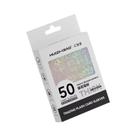 Protetores De Cartas Holográficos Transparentes Coloridos 655x90mm Para Cartas TCG De Tamanho Padrão Protetores De Cartas Holográficos Transparentes Coloridos 655x90mm Para Cartas TCG De Tamanho Padrão