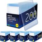 Protetores de Cartas PJU 1000 un. Rígidos e Macios 3x4 para Proteção