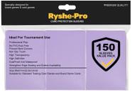Protetores de cartas RyshePro 150 un. 66x91 mm lavanda