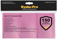 Protetores de Cartas RyshePro 150 un. 66x91 mm Rosa Avermelhado