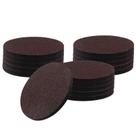 Protetores de feltro para móveis Rierdge 16 peças 75 mm marrom 5 mm de espessura