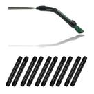 Protetores de haste para óculos em silicone YR, 5 pares