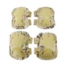 Protetores De Joelho E Cotovelo Táticos Camo Unissex Para Homens E Mulheres Equipamento De Segurança