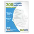 Protetores de lençóis Better Office Products 200 peças