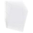 Protetores de lençol Amazon Basics para encadernador de 3 anéis, pacote de 200 x 8,5 x 11 polegadas