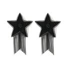 Protetores De Mamilo De Silicone Reutilizáveis Com Strass E Franjas Em Formato De Estrela Para