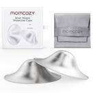 Protetores de Mamilos Momcozy 999 Silver XXL - Copos de Amamentação Prateados