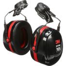 Protetores de ouvido 3M Cap Mount preto/vermelho NRR 27dB para uso industrial Protetores de ouvido 3M Cap Mount preto/vermelho NRR 27dB para uso industrial