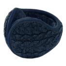 Protetores de ouvido Surblue Warm Knit Mink Cashmere Winter Navy