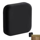 Protetores de parede de porta Bumper Adesivo de silicone preto