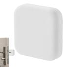 Protetores de parede de porta Bumper Silicone Adhesive White