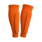 Protetores De Perna Em Nylon Respirável 2 Peças Com Almofadado Em Forma De Colmeia Anti Impacto Para Protetores De Perna Em Nylon Respirável 2 Peças Com Almofadado Em Forma De Colmeia Anti Impacto Para