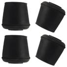 Protetores de pés para cadeira Suiwotin 4 peças em borracha 38 mm antiderrapantes Protetores de pés para cadeira Suiwotin 4 peças em borracha 38 mm antiderrapantes