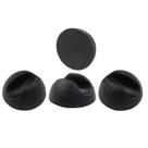 Protetores de pés para pés palito Suiwotin 3/8-1/2" em borracha, 4 peças Protetores de pés para pés palito Suiwotin 3/8-1/2" em borracha, 4 peças