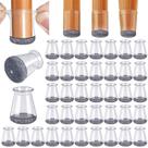 Protetores de piso para móveis BUMACO 40 Pack Silicone XS 12-16cm