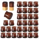 Protetores de piso para móveis OASMU Silicone Felt Brown Large