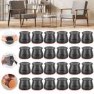 Protetores de piso para móveis Violibar 24PCS Silicone Caps