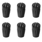 Protetores de reposição Trekking Pole Tips Inscool 6 unidades