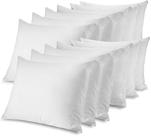 Protetores de travesseiro CIRCLESHOME 100% algodão Queen, conjunto de 12