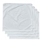 Protetores de travesseiro Kingnex Feather Proof, impermeáveis, 20x20cm, pacote com 4 Protetores de travesseiro Kingnex Feather Proof, impermeáveis, 20x20cm, pacote com 4