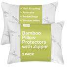 Protetores de travesseiro Niagara Sleep Solution King Size, pacote com 2 Protetores de travesseiro Niagara Sleep Solution King Size, pacote com 2