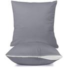 Protetores de travesseiro Utopia Bedding à prova d'água 20x20cm (pacote com 2)