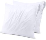 Protetores de travesseiro Utopia Bedding à prova d'água 45x45cm (pacote com 2)