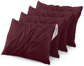 Protetores de travesseiro Utopia Bedding Waterproof King Size x4 Protetores de travesseiro Utopia Bedding Waterproof King Size x4