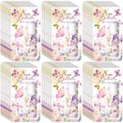 Protetores labiais Sacubee Butterfly Baby Shower Games, pacote com 30