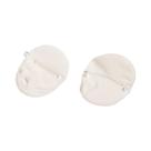Protetores Laváveis Para Axilas (2 Peças) - Almofadas Antissuor Absorventes Para Vestidos E Roupas