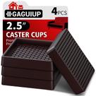 Protetores para Móveis GAGUIUP 6 x 6 cm Antiderrapantes, Conjunto com 4 Copos para Rodízios Protetores para Móveis GAGUIUP 6 x 6 cm Antiderrapantes, Conjunto com 4 Copos para Rodízios