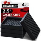Protetores para Móveis GAGUIUP 6,5 x 6,5 cm Antiderrapantes, Kit com 4 Protetores para Móveis GAGUIUP 6,5 x 6,5 cm Antiderrapantes, Kit com 4