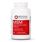 Protocolo de suplemento para enxofre biodisponível Life Balance MSM Protocolo de suplemento para enxofre biodisponível Life Balance MSM